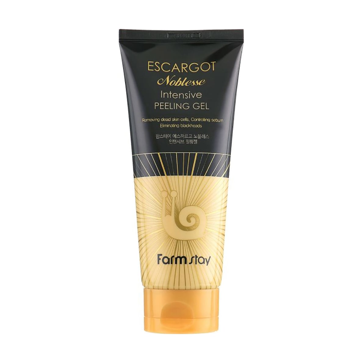 Пілінг-гель для обличчя FarmStay Escargot Noblesse Intensive Peeling Gel з екстрактом королівського равлика, 180 мл
