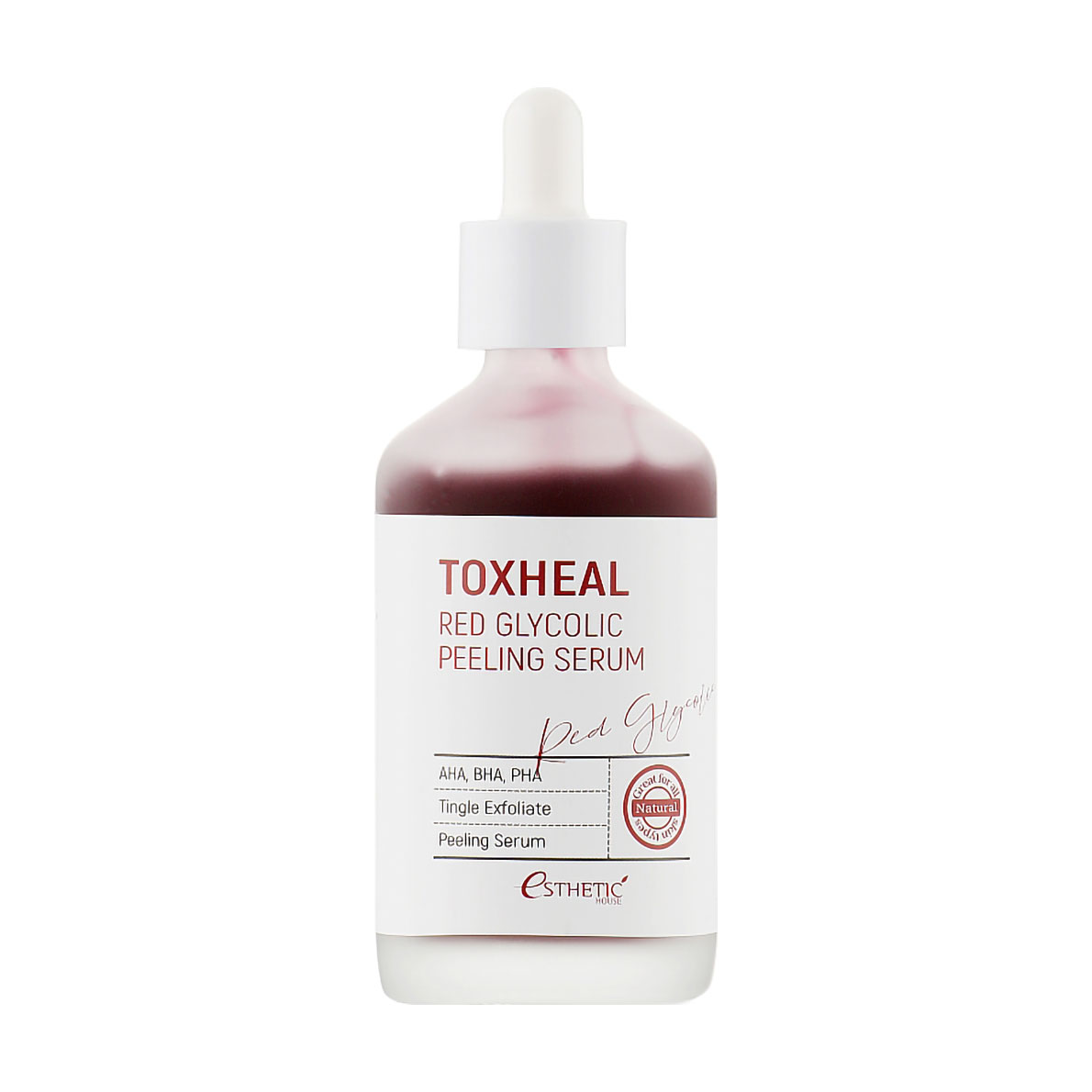 Пілінг-сироватка для обличчя Esthetic House Toxheal Red Glycolic Peeling Serum, 100 мл